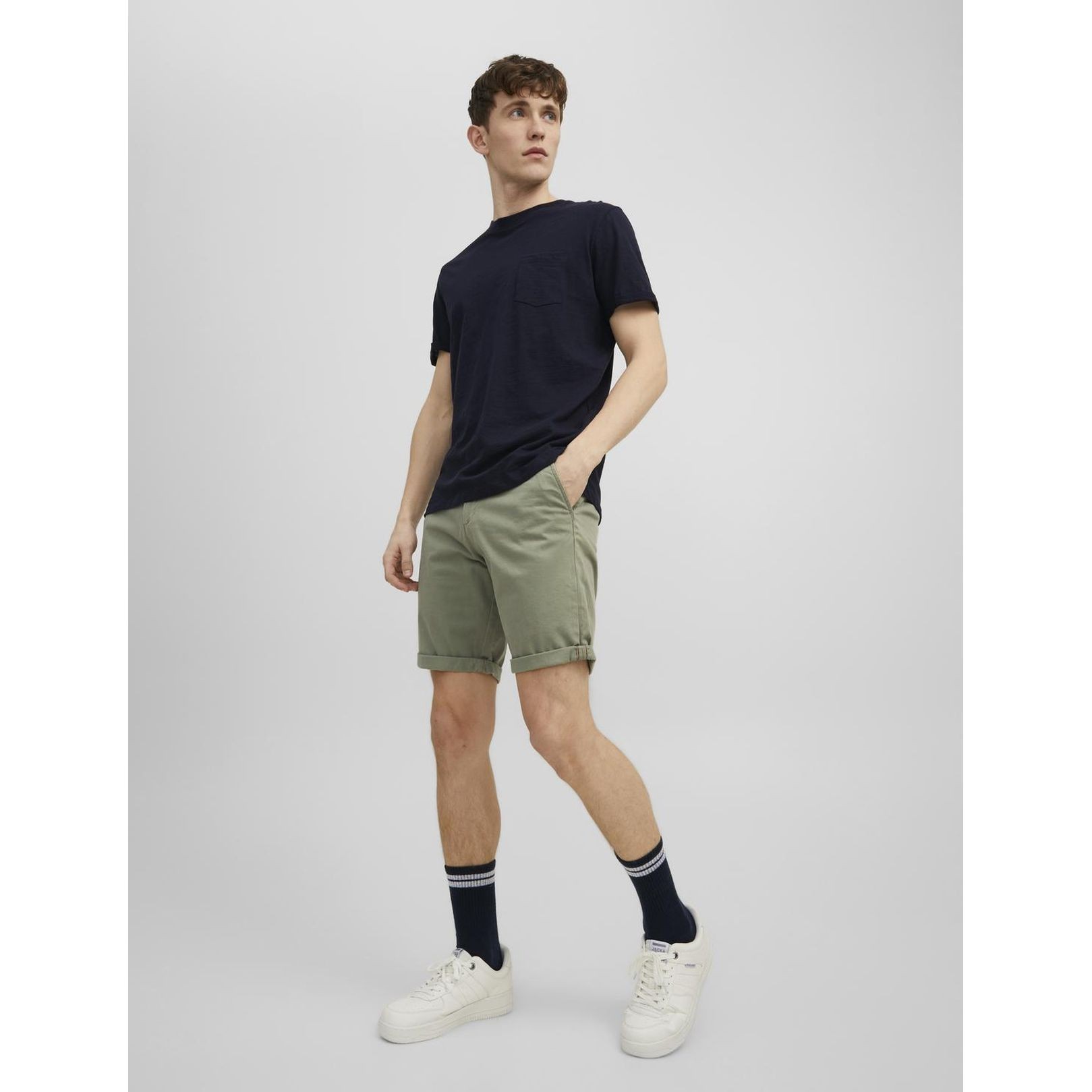 JACK & JONES Šortai vyrams, Chaki, Bowie shorts 5