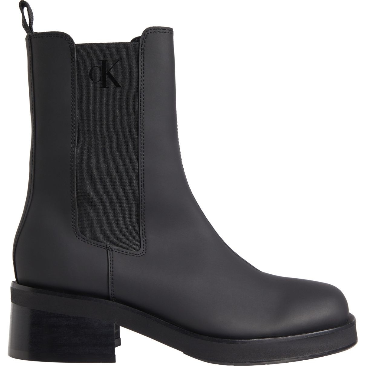 CALVIN KLEIN JEANS Aulinukai moterims, Juoda, Biker boot chelsea 2