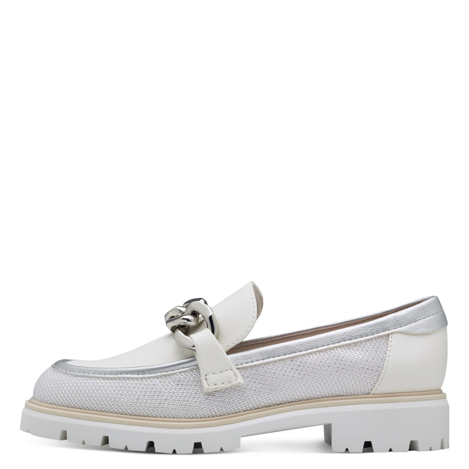 MARCO TOZZI Loaferiai moterims, Balta, Loafers 2