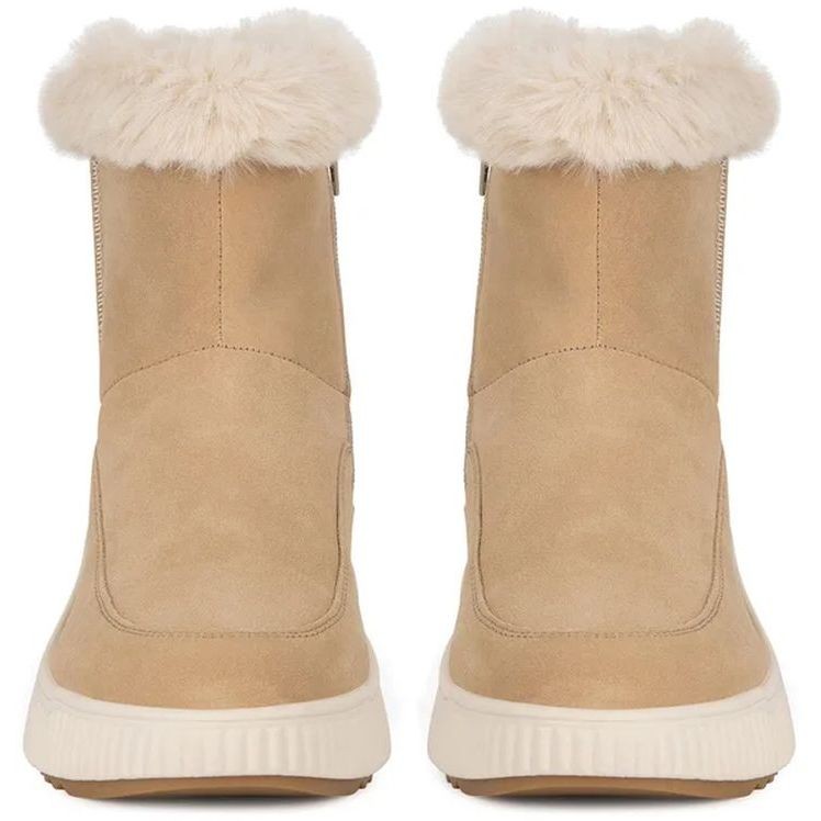 RIEKER EVOLUTION Aulinukai moterims, Smėlio, Ladies mid height boots 4