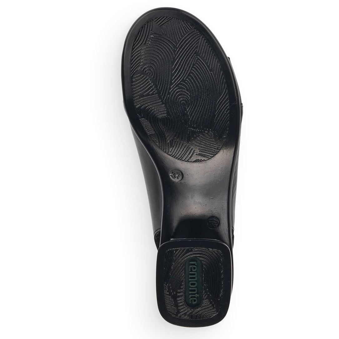 REMONTE Basutės moterims, Juoda, SANDALS 8