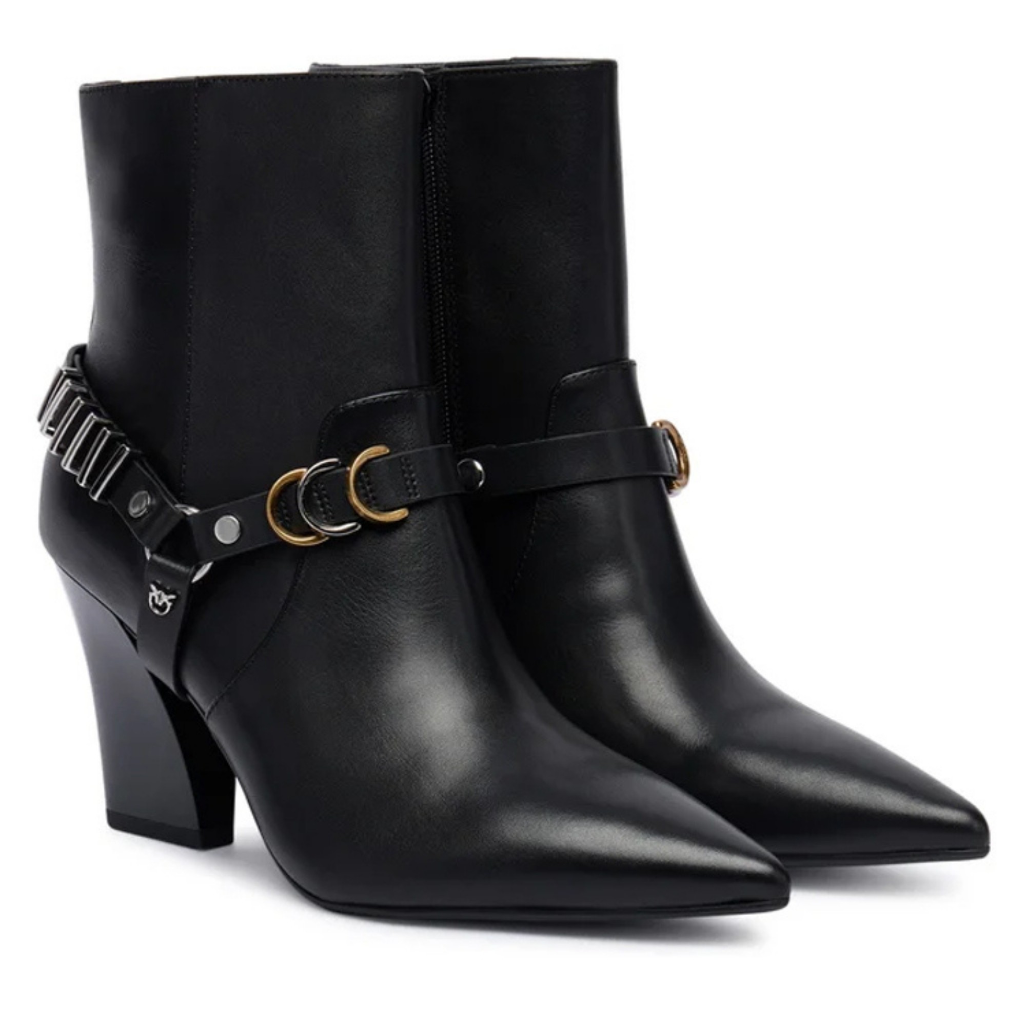 PINKO Aulinukai moterims, Juoda, Viola 02 - ankle boot calf lea 2