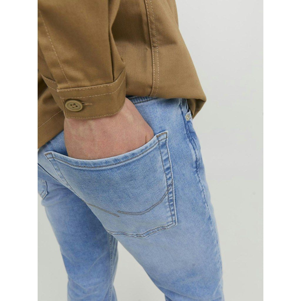 JACK & JONES Slim džinsai vyrams, Mėlyna, JJITIM JJOLIVER 7