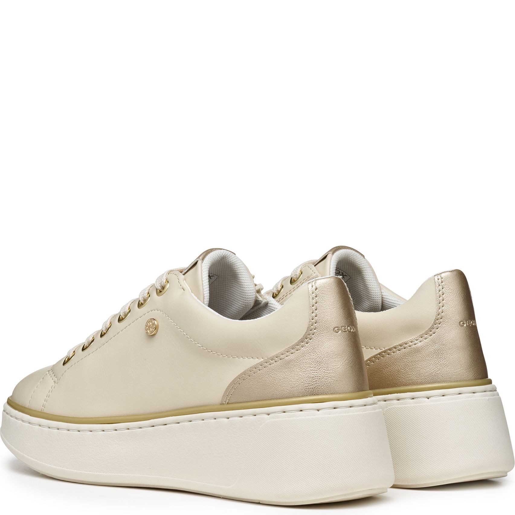 GEOX Laisvalaikio bateliai moterims, Smėlio, Sunnetty leisure 4