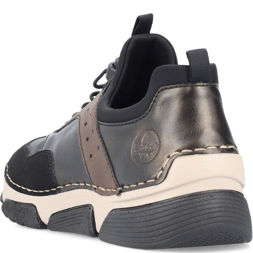 RIEKER Aulinukai moterims, Juoda, Ladies shoes 4