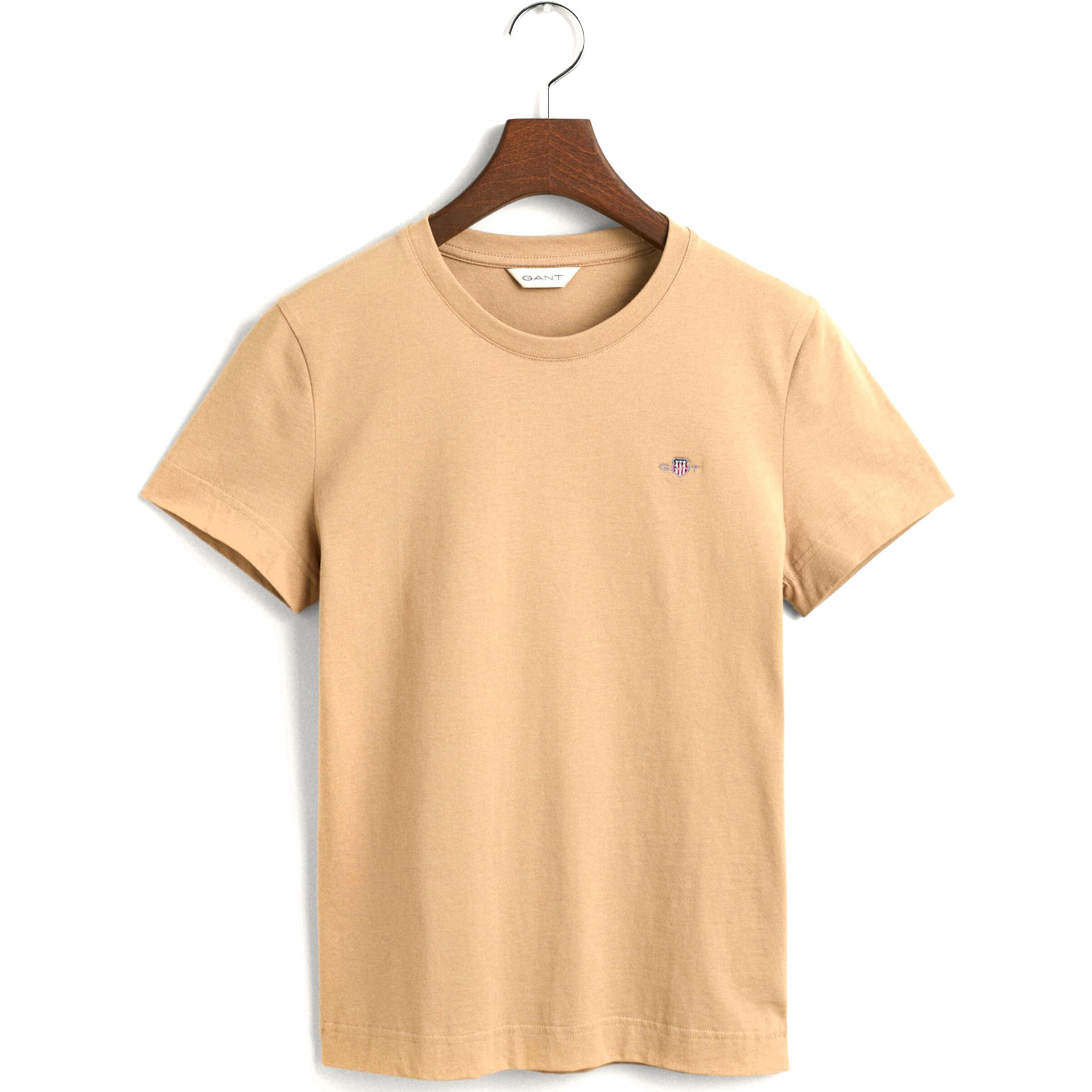 GANT Marškinėliai moterims, Khaki 1