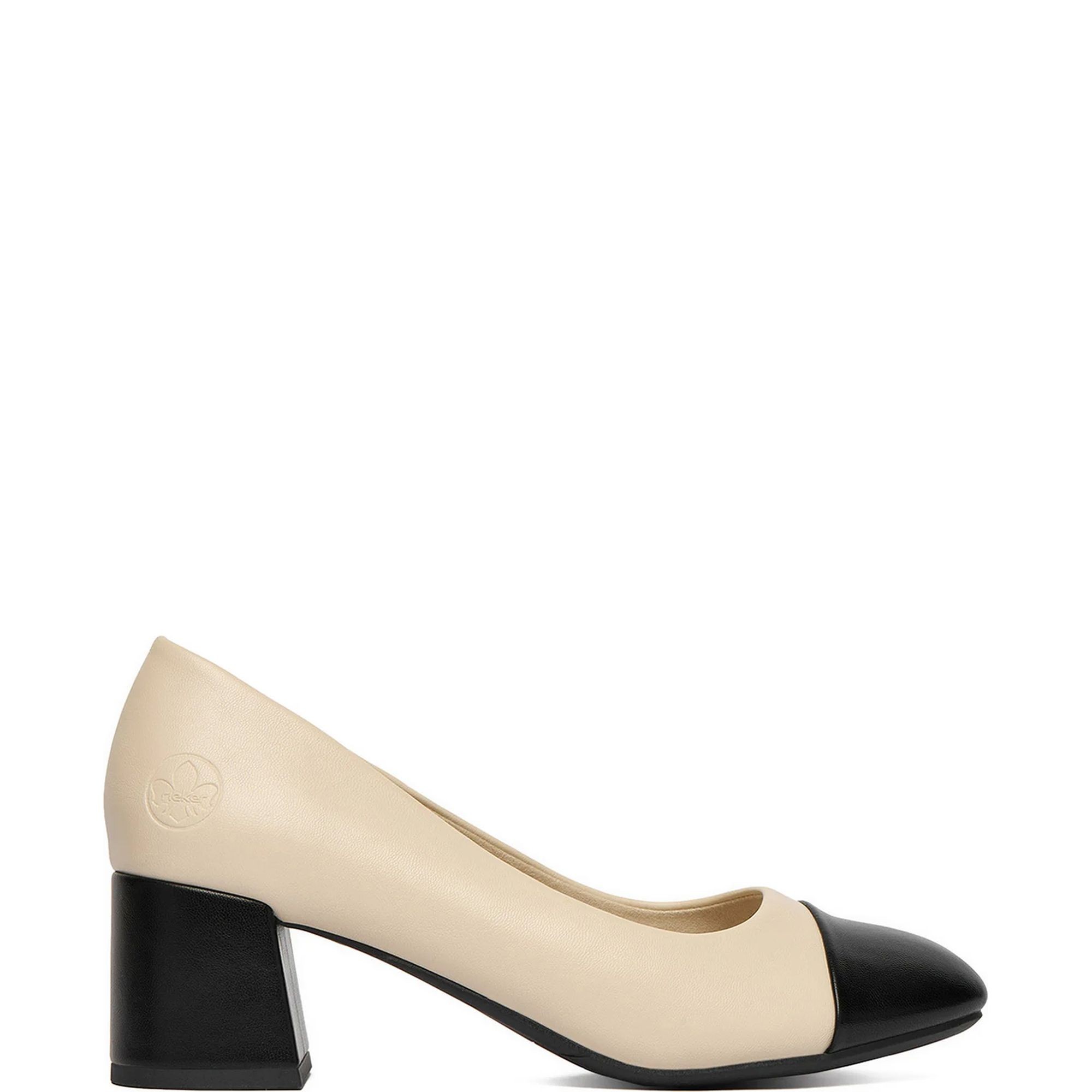 RIEKER Aukštakulniai moterims, Smėlio, Pumps, rie44760-60 2
