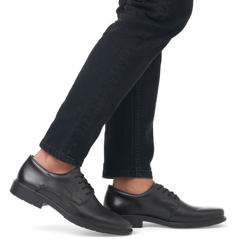 RIEKER Klasikiniai batai vyrams, Juoda, FORMAL POP 2