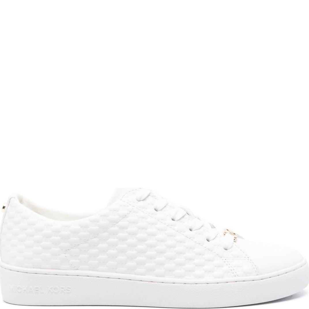 MICHAEL KORS Laisvalaikio bateliai moterims, Balta, Keaton lace up 1