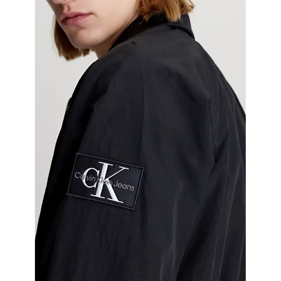 CALVIN KLEIN JEANS Lengva striukė vyrams, Juoda, Other jackets 4
