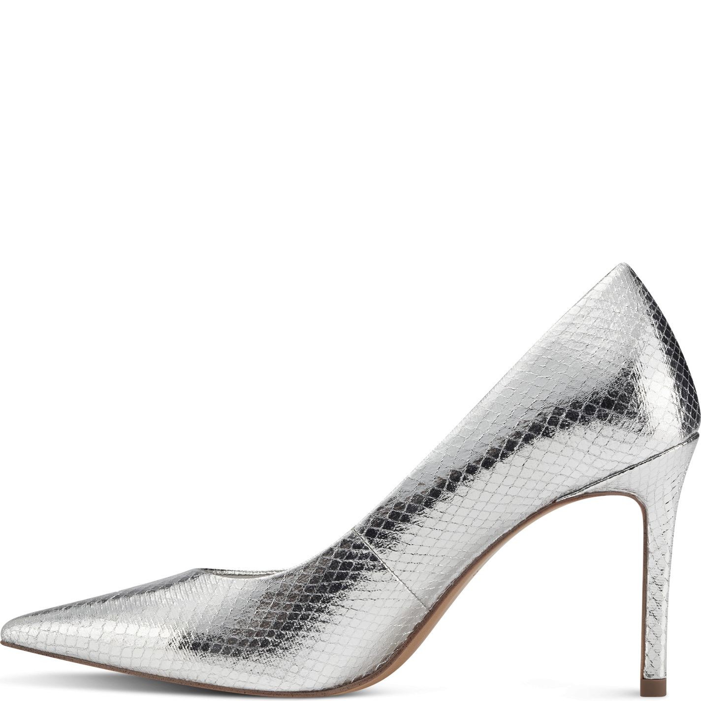 TAMARIS Aukštakulniai moterims, Sidabrinė, PUMPS 3