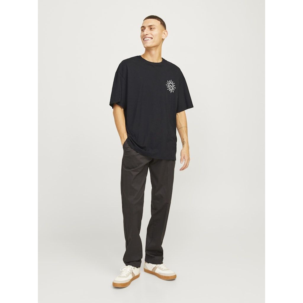 JACK & JONES Marškinėliai vyrams, Juoda, Mystic tee 5