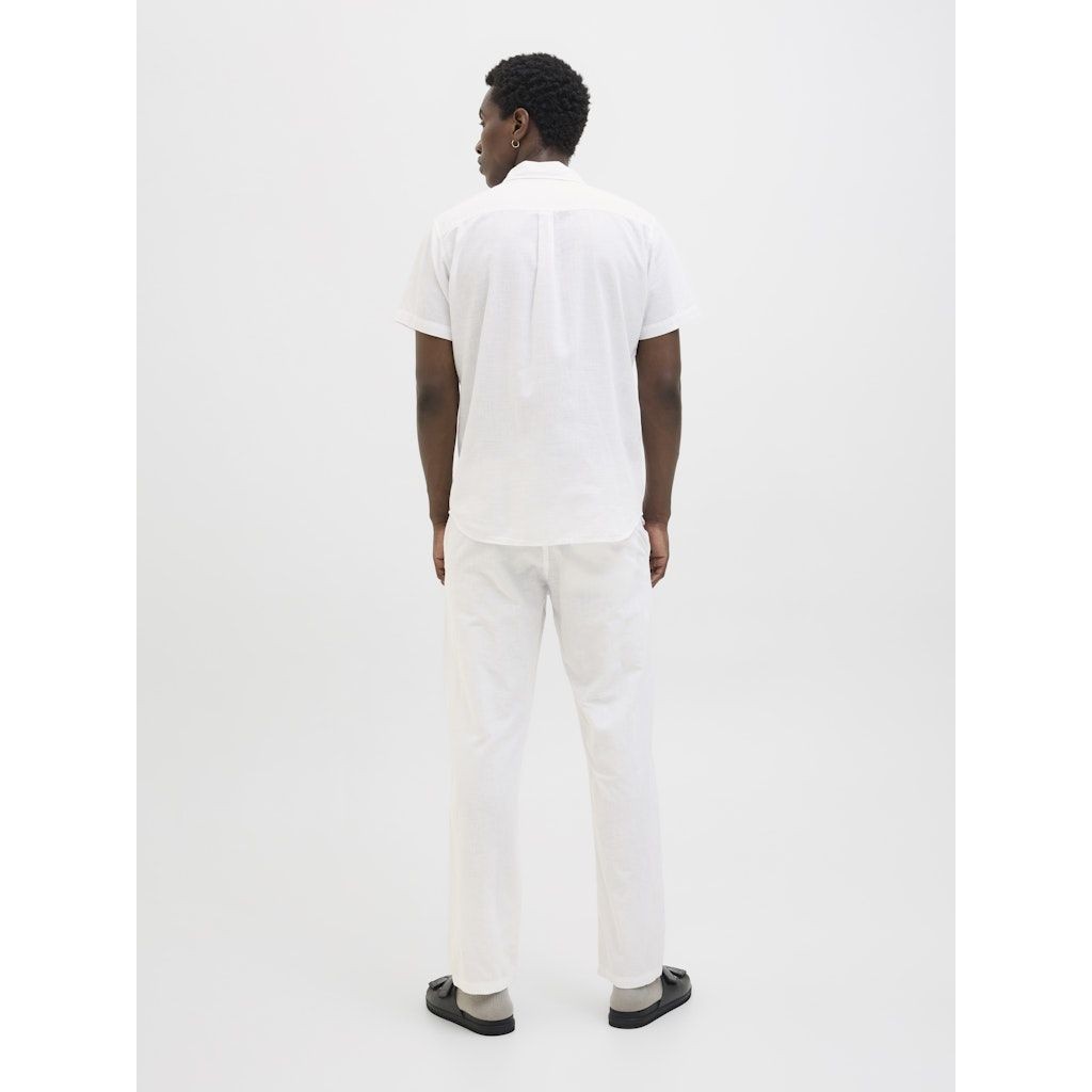 JACK & JONES Kelnės vyrams, Balta, Kane summer jogger 5