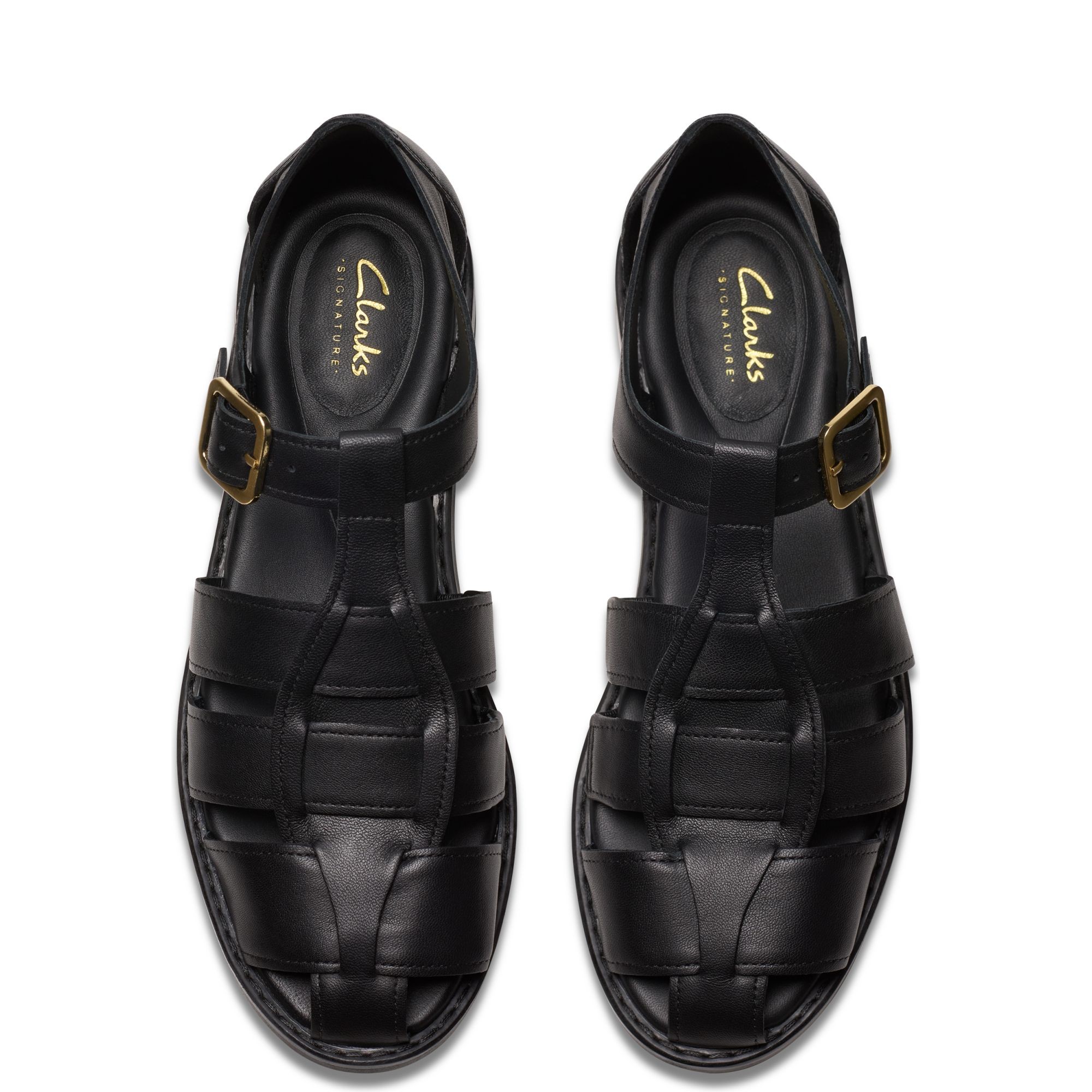 CLARKS Basutės moterims, Juoda, Hana Sun D 6