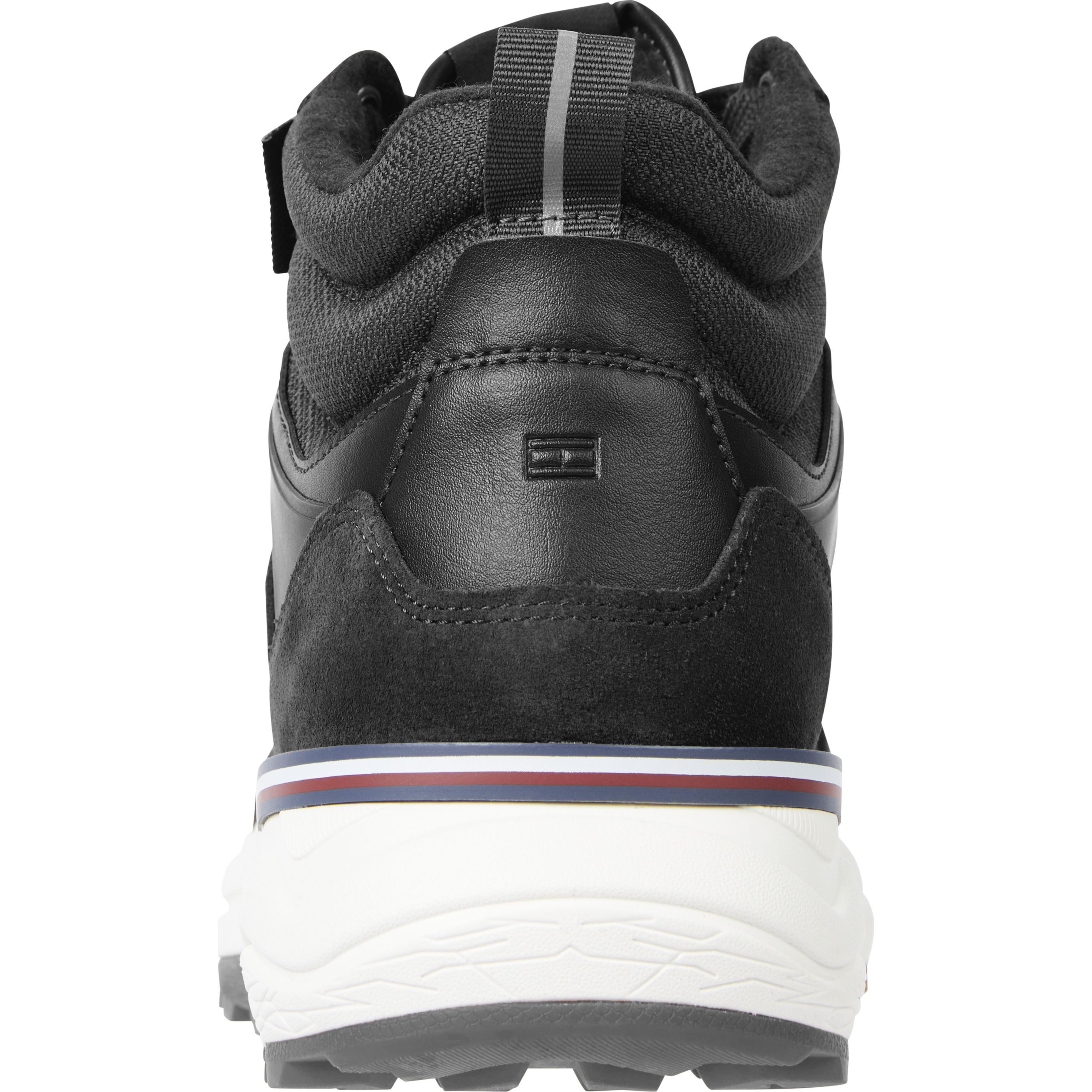 TOMMY HILFIGER Aulinukai vyrams, Juoda, Runner cordura mix booties 2
