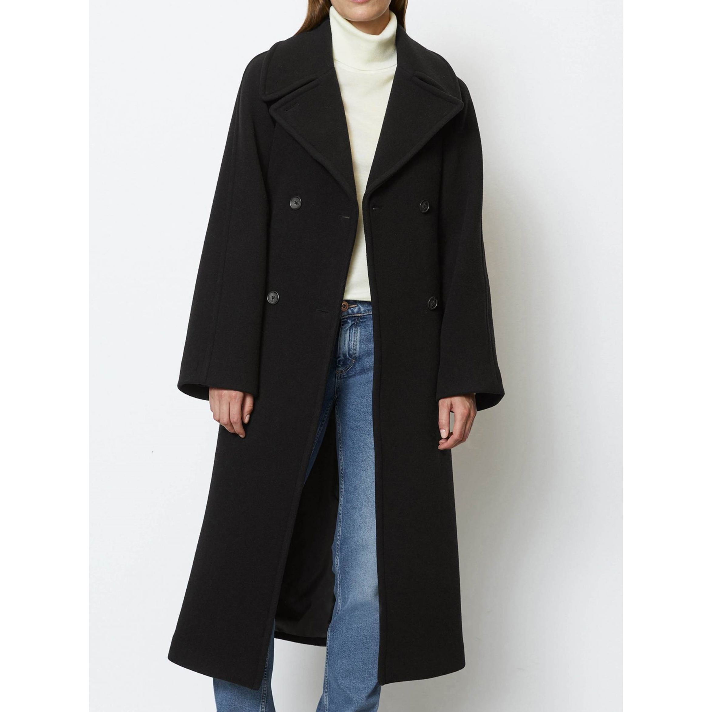 MARC O'POLO Paltas moterims, Juoda 2