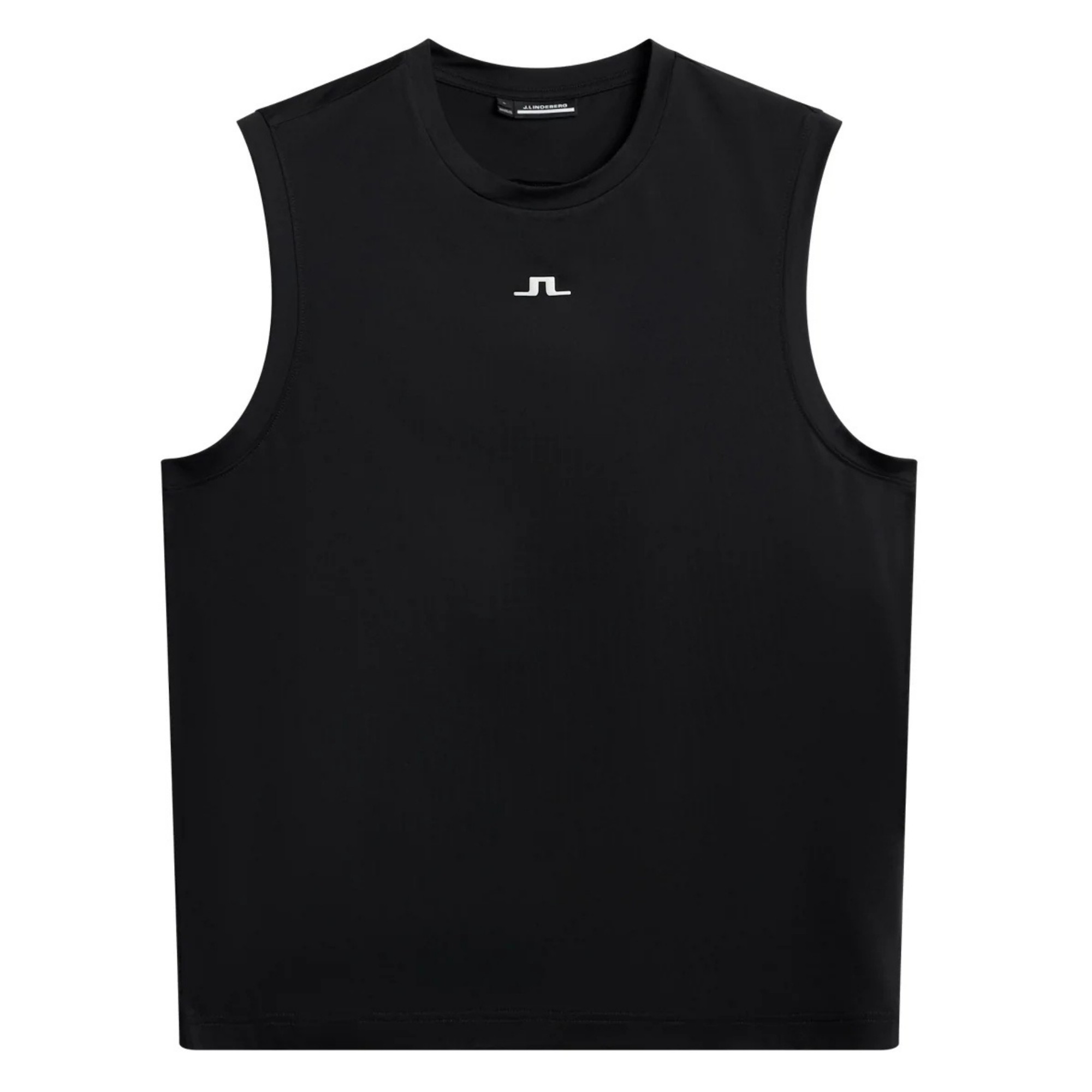 J.LINDEBERG Marškinėliai trump. rankovėmis vyrams, Juoda, Jack sleeveless tee 1