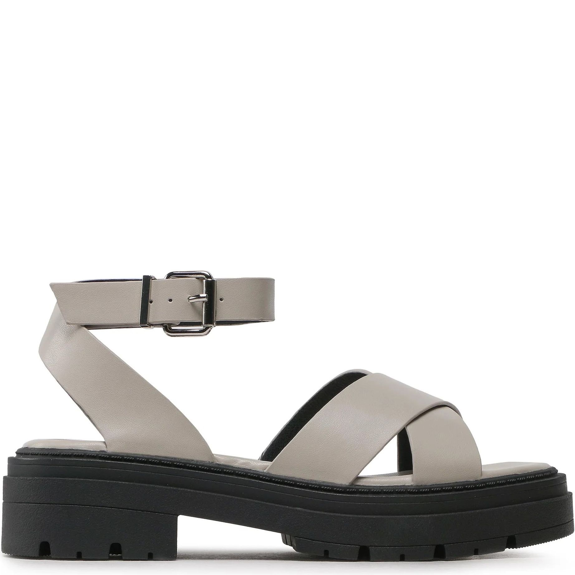 JENNY FAIRY Basutės moterims, Pilka, SANDALS 2