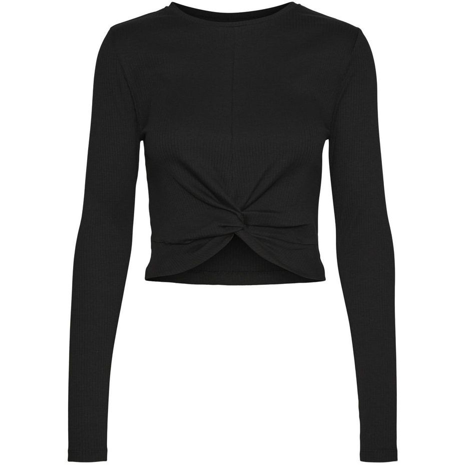 NOISY MAY Palaidinės moterims, Juoda, NMDRAKEY TWIGGI  L/S 1