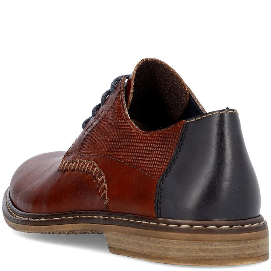 RIEKER Klasikiniai batai vyrams, Ruda, FORMAL 5
