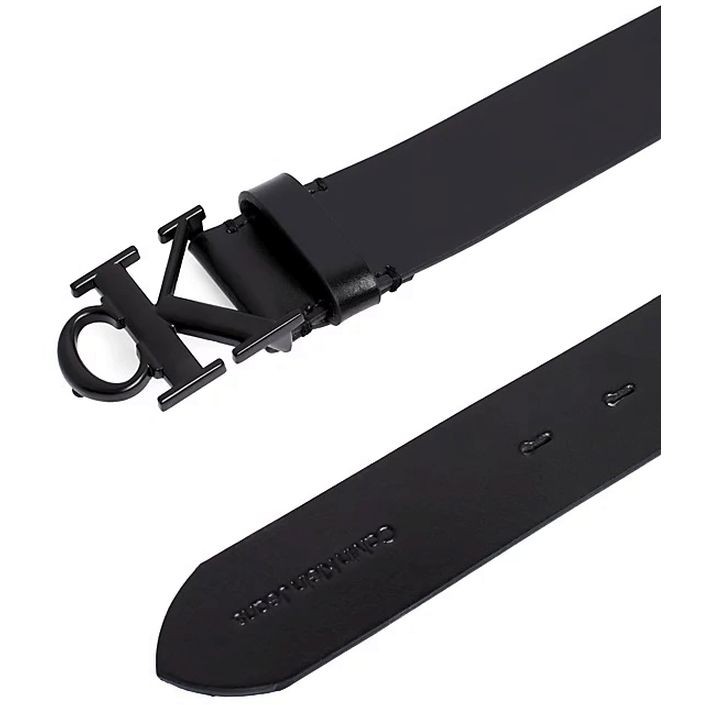 CALVIN KLEIN JEANS Diržas moterims, Juoda, Round belt 30mm 2