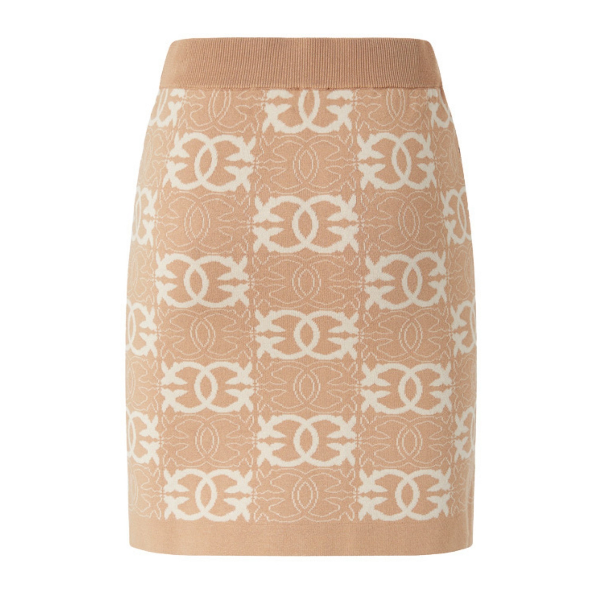 PINKO Midi sijonas moterims, Smėlio, Bang bang skirt 2