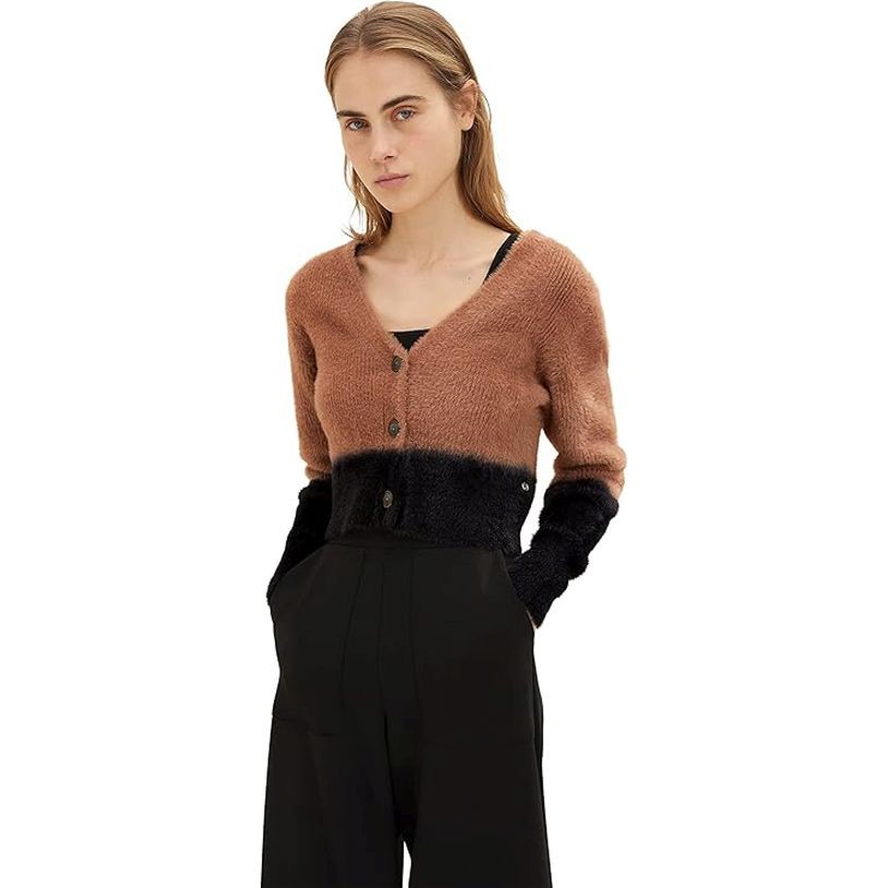 TOM TAILOR Megztinis moterims, Ruda, Megztinis 1