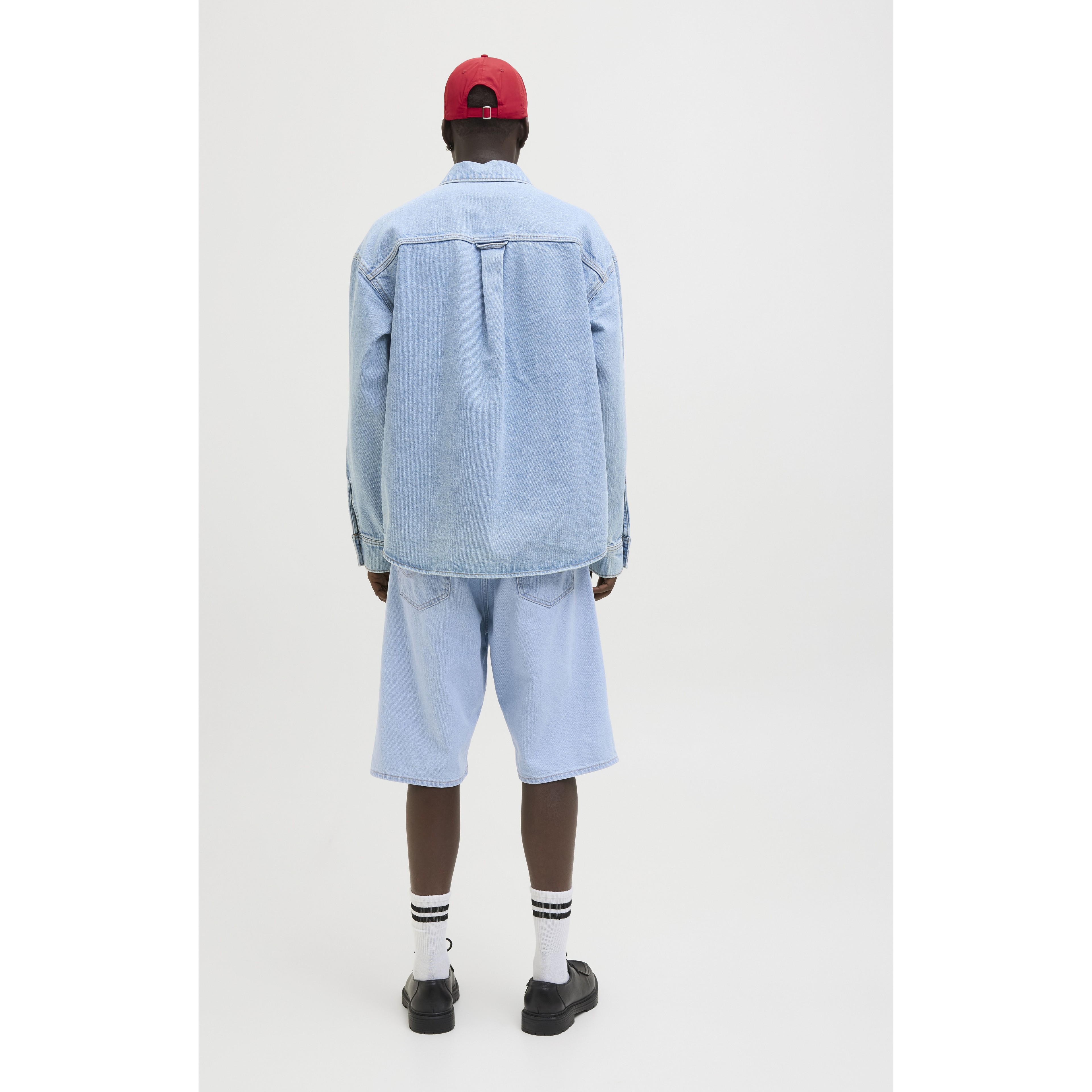 JACK & JONES Šortai vyrams, Mėlyna, Ron shorts 4