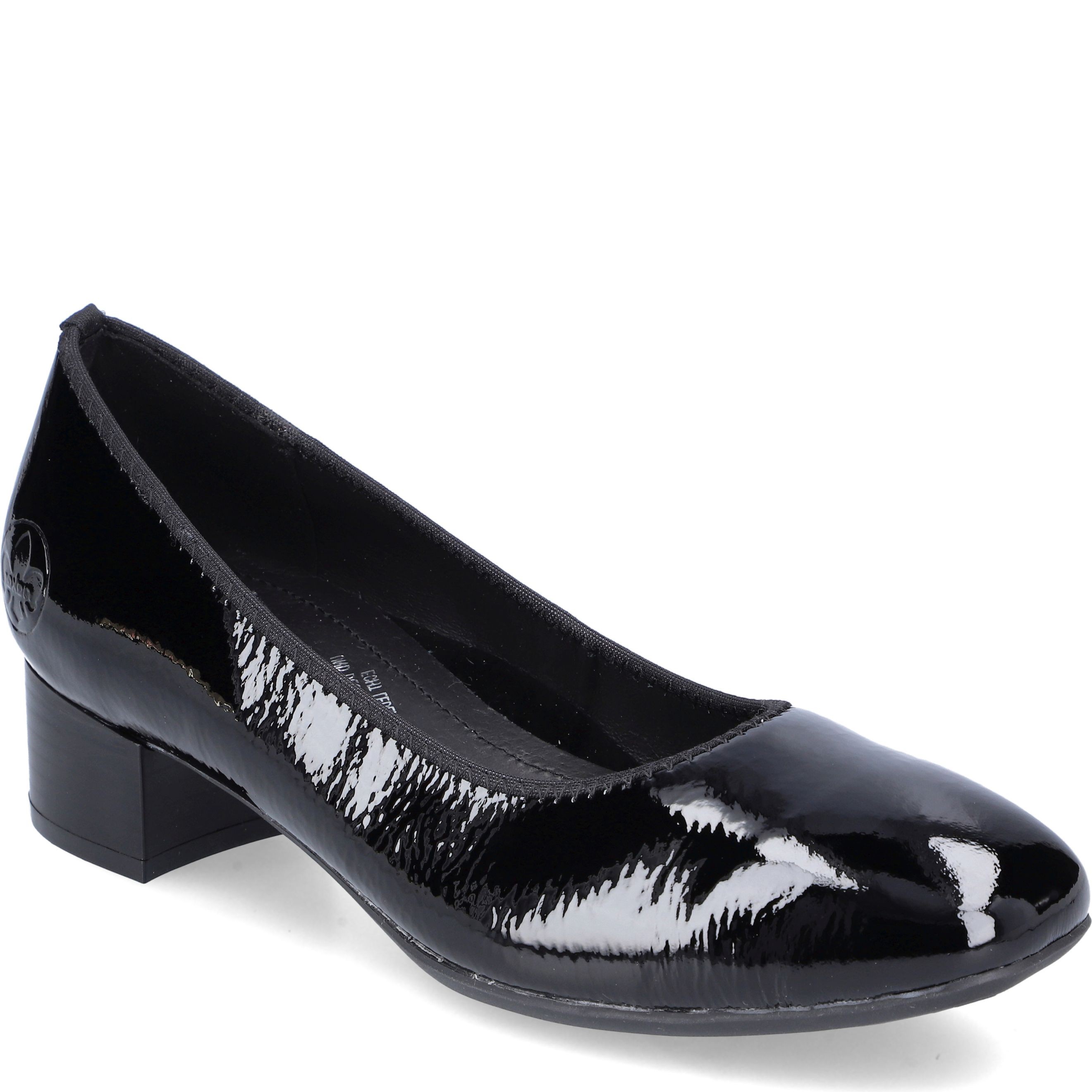 RIEKER Klasikiniai batai moterims, Juoda, FORMAL 1