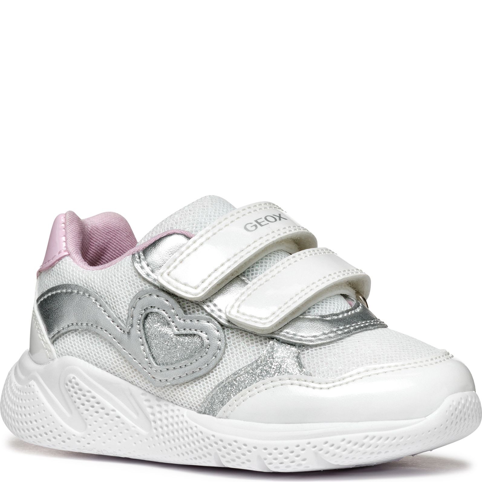 GEOX Laisvalaikio bateliai mergaitėms, Balta, Sprintye leisure 1