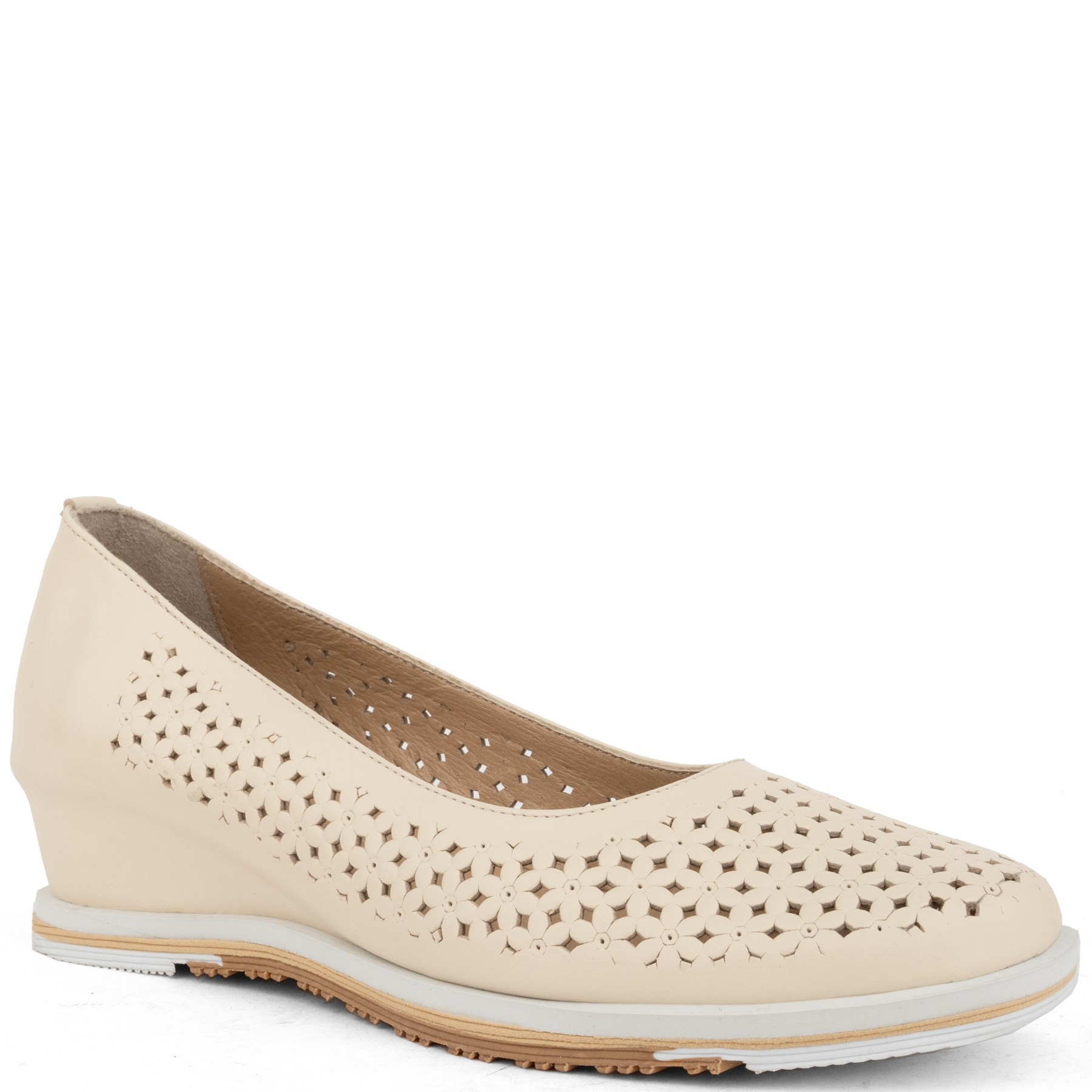 SERGIO MORETTI Bateliai - moterims, Smėlio, Shoes 1