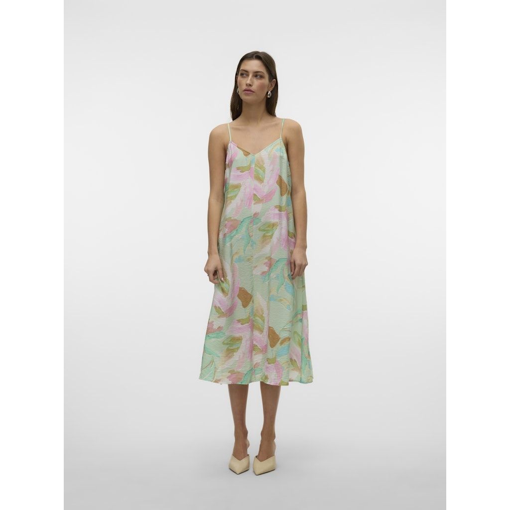 VERO MODA Midi suknelė moterims, Marga, Josie calf singlet dress 3