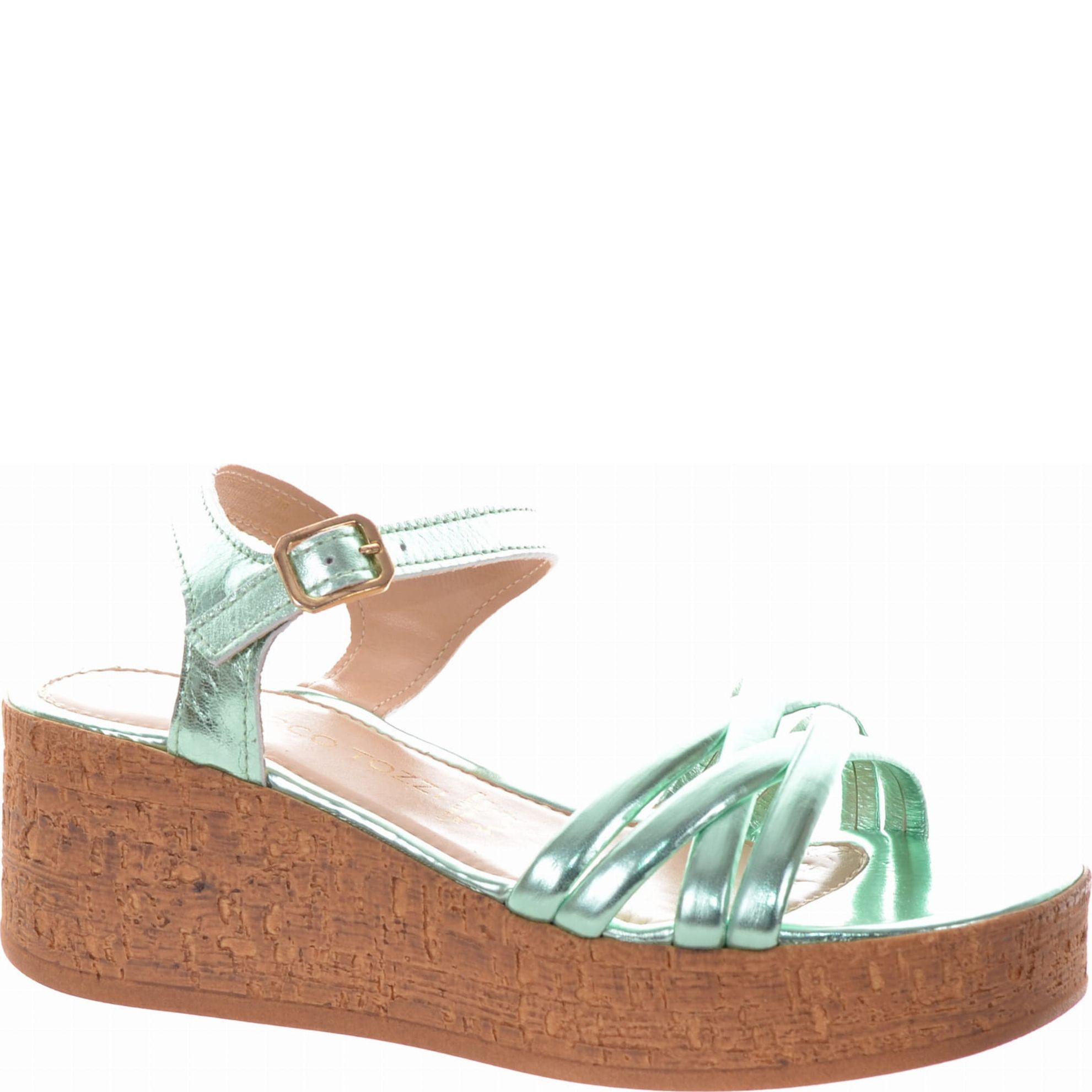 MARCO TOZZI Basutės moterims, Žalia, SANDALS 2