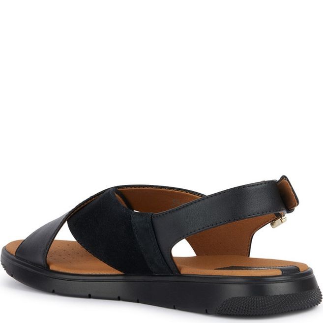 GEOX Basutės moterims, Juoda, Dandra sandals 3