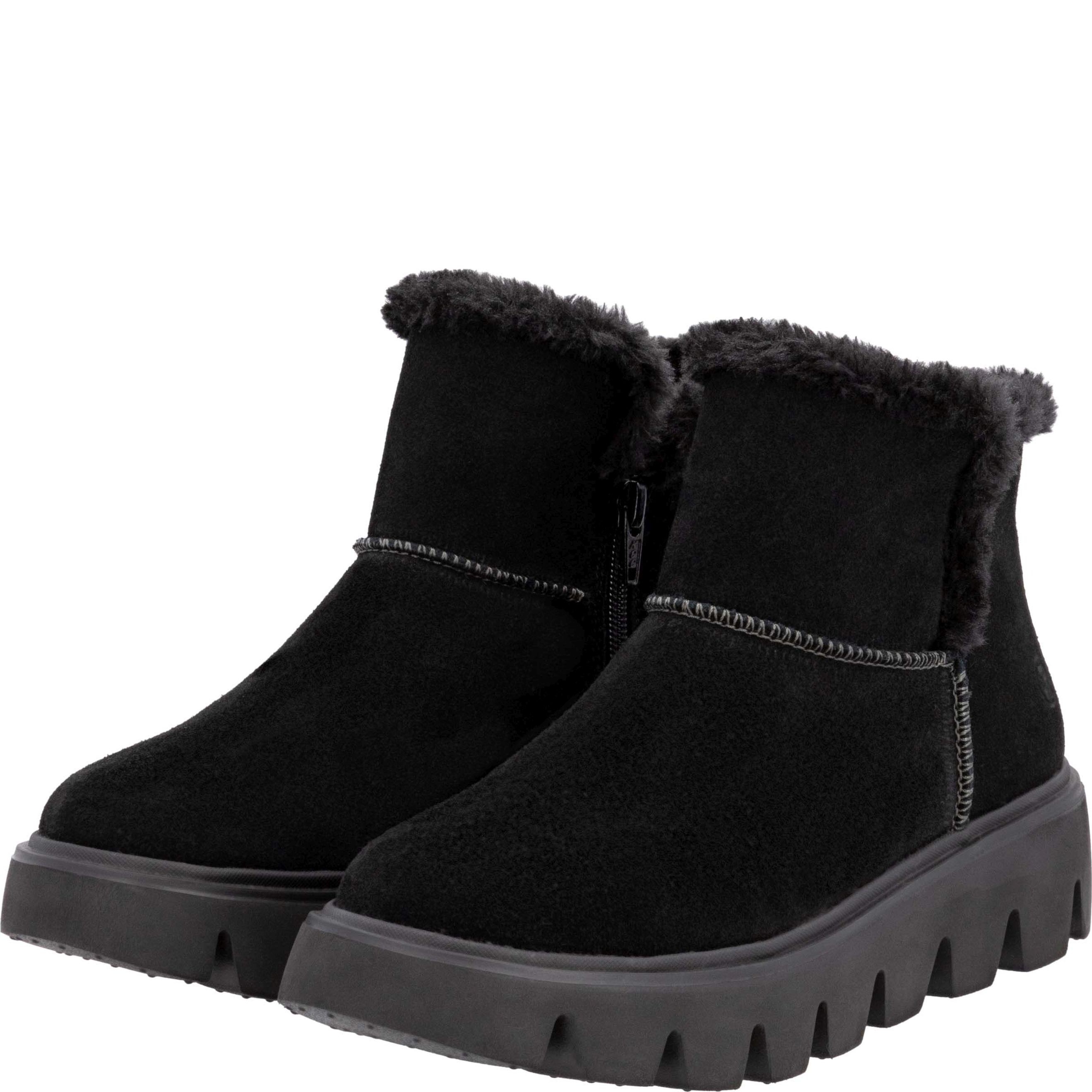 RIEKER EVOLUTION Aulinukai moterims, Juoda, Ladies mid height boots 9