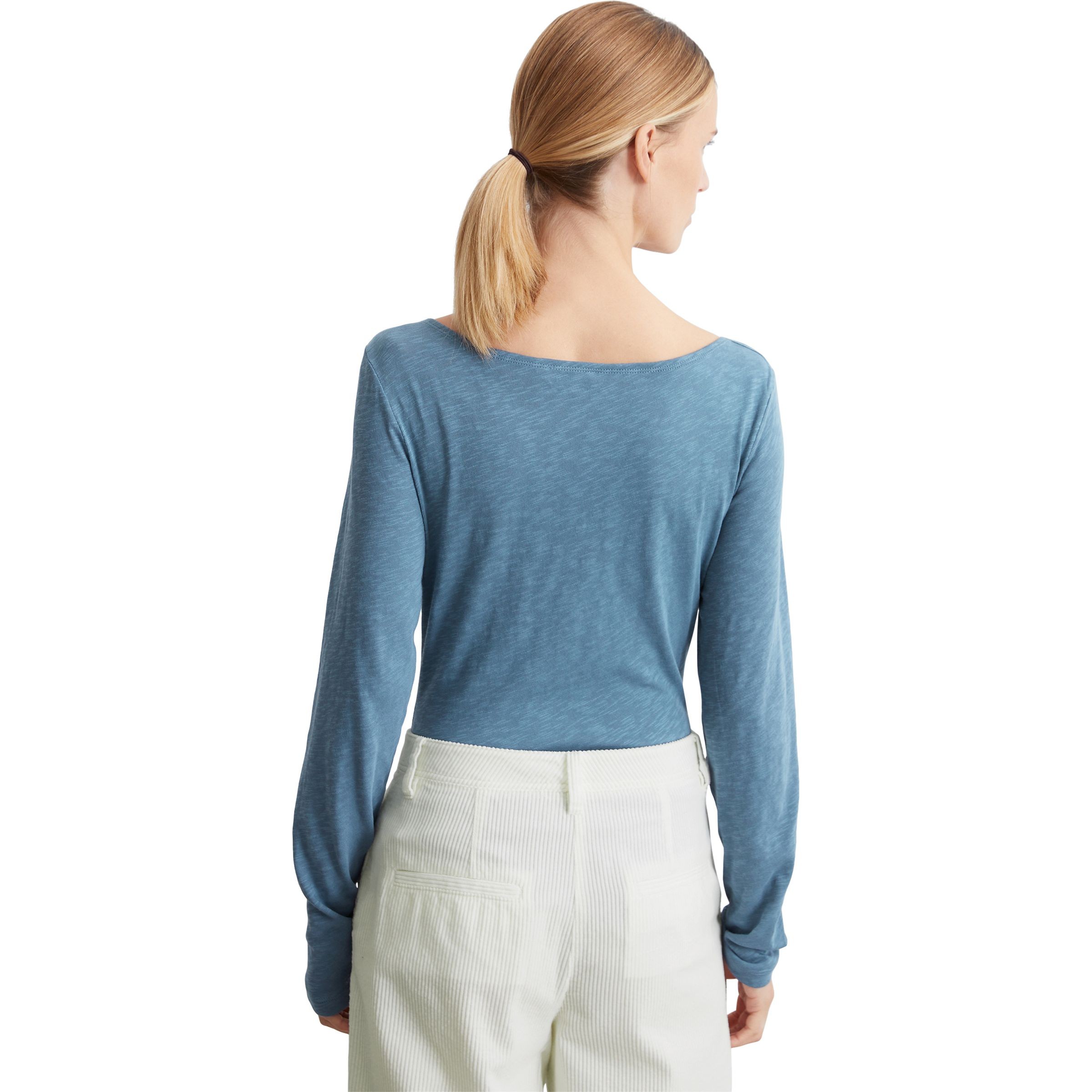 MARC O'POLO Marškinėliai ilgom. rankovėmis moterims, Mėlyna, Tshirts lo 408226152199 3