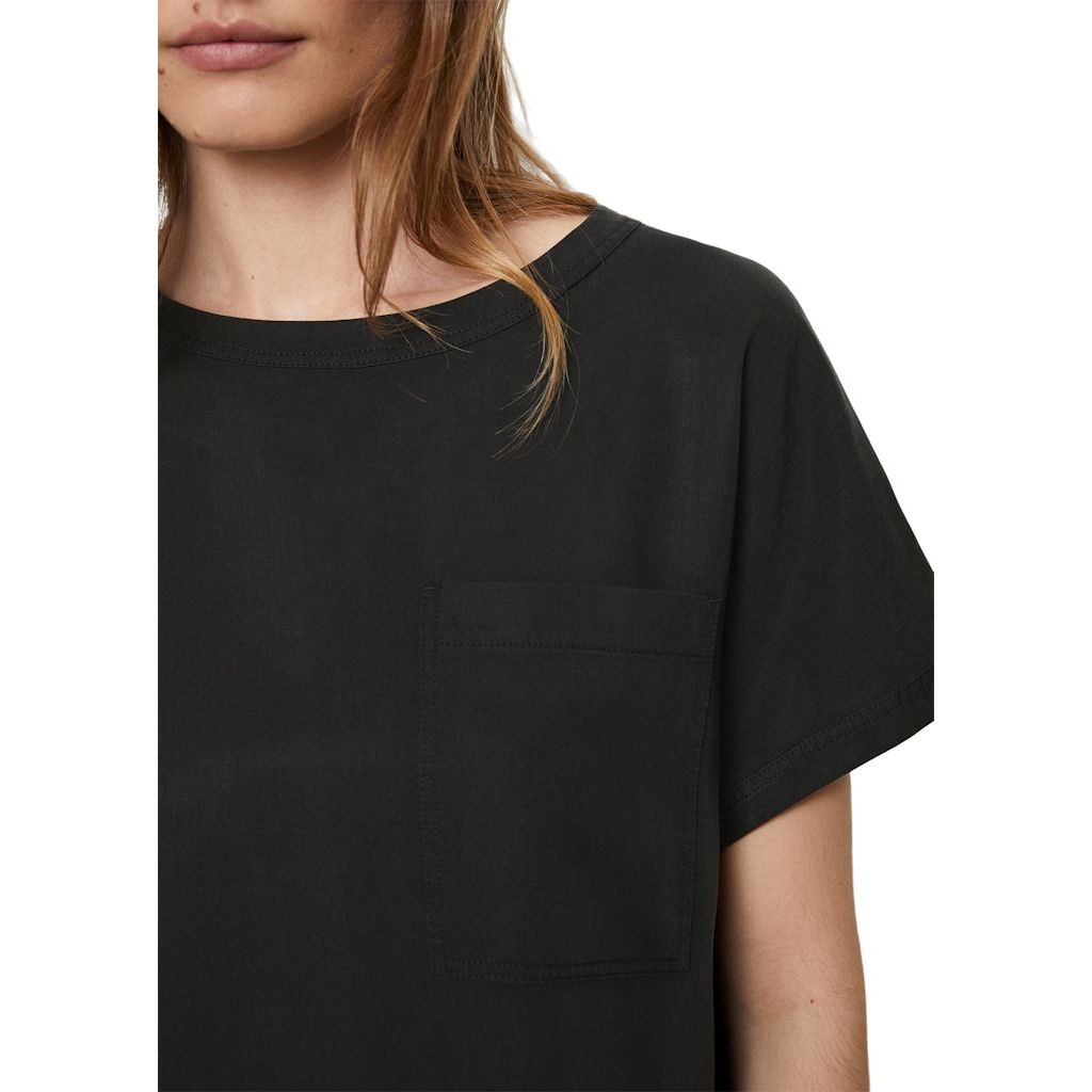 MARC O'POLO Marškinėliai moterims, Juoda 4