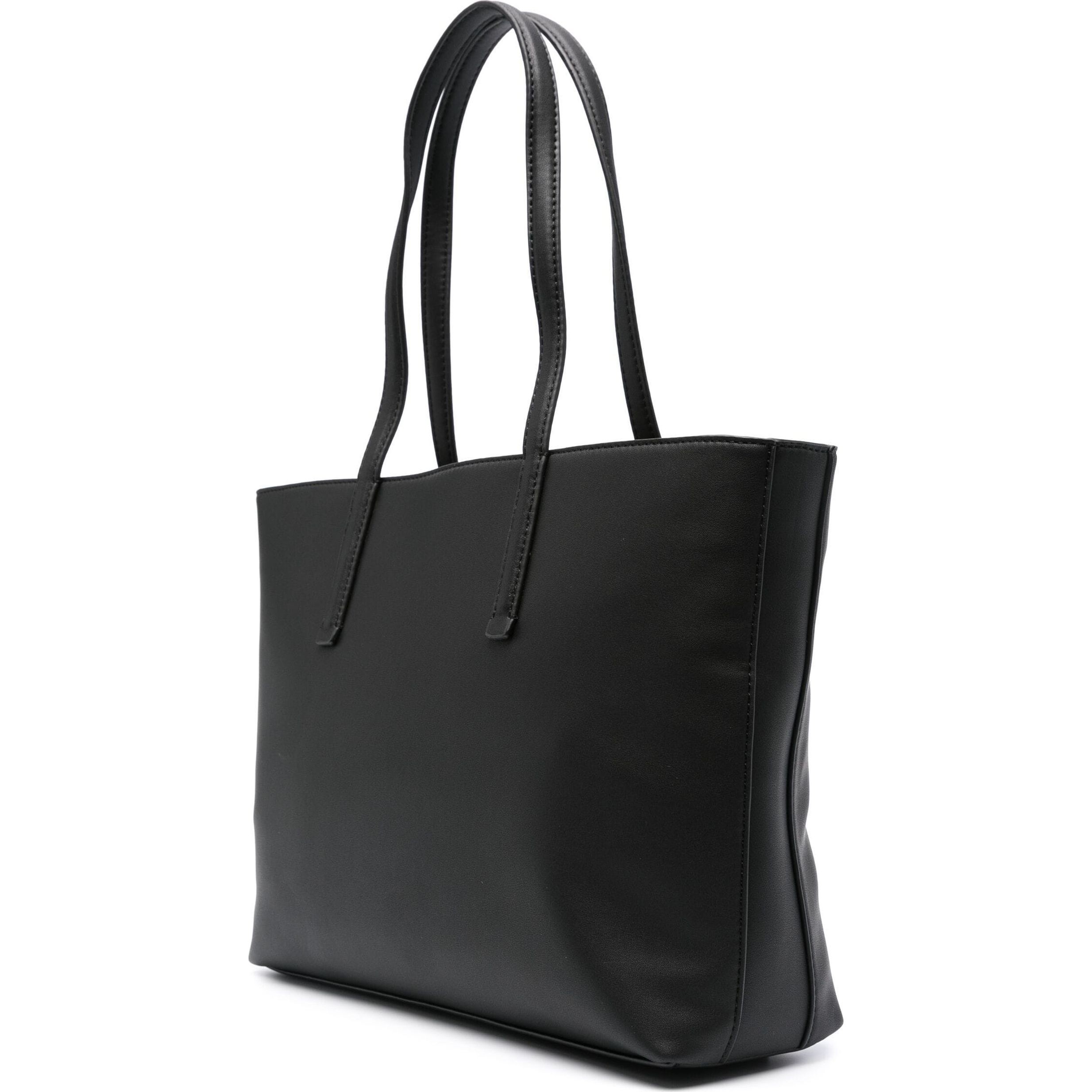 CALVIN KLEIN Pirkinių krepšys moterims, Juoda, Must shopper tote bag 2