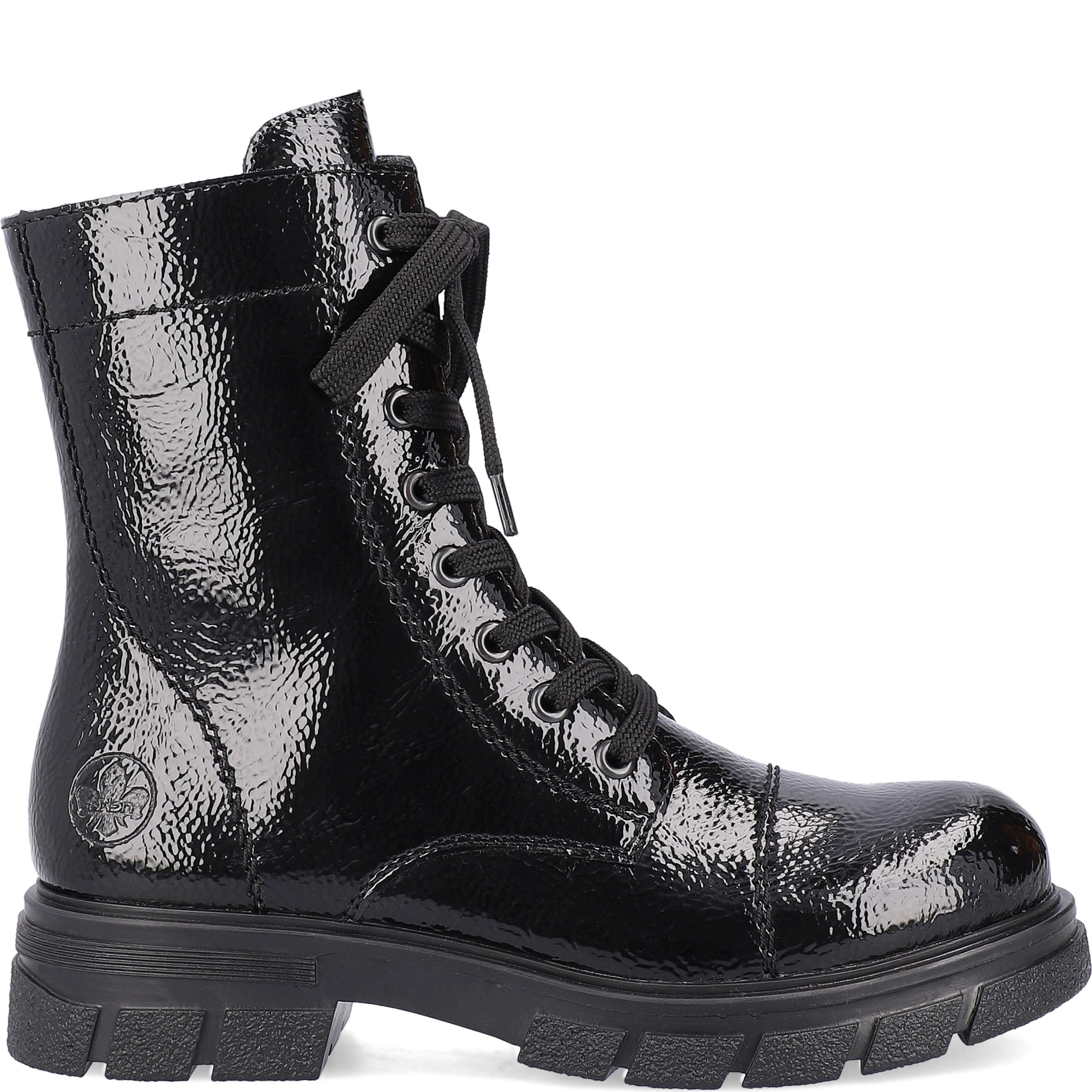 RIEKER Aulinukai moterims, Juoda, BOOTIES 2