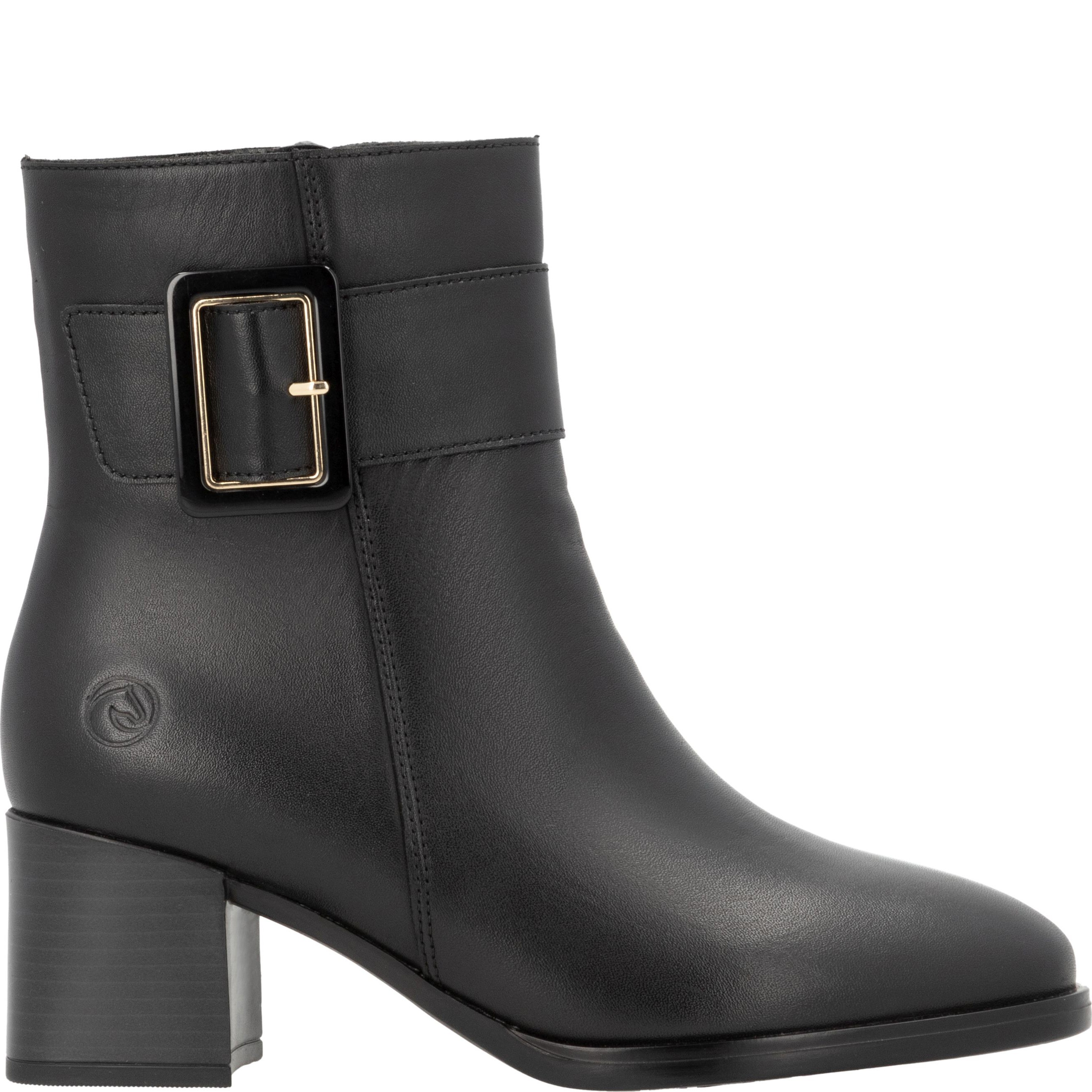 REMONTE Aulinukai moterims, Juoda, Ladies mid height boots 4