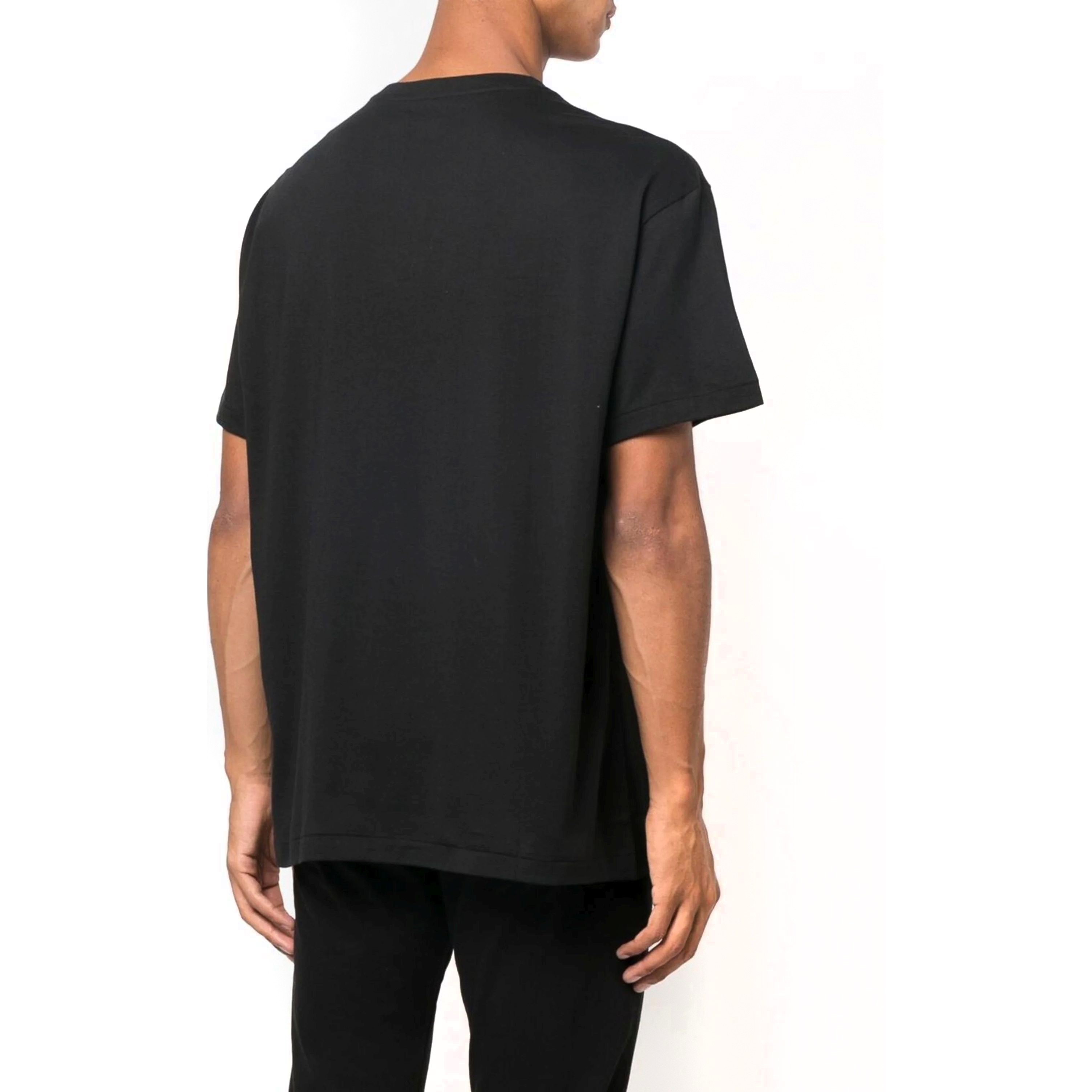 POLO RALPH LAUREN Marškinėliai trump. rankovėmis vyrams, Juoda, Classic fit v-neck t-shirt 3