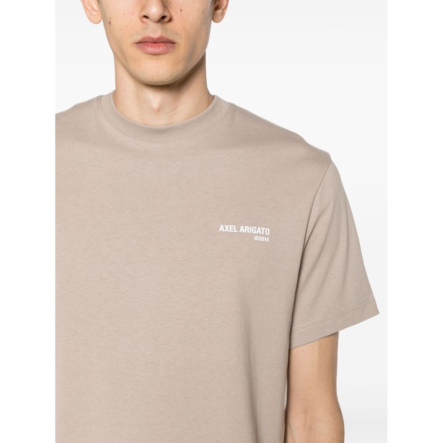 AXEL ARIGATO Marškinėliai trump. rankovėmis vyrams, Pilka, Legacy t- shirt 4