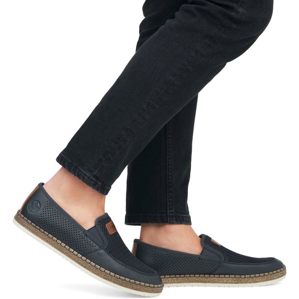 RIEKER Laisvalaikio bateliai vyrams, Mėlyna, LEISURE 2