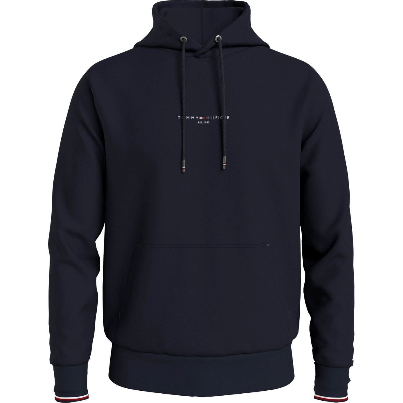 TOMMY HILFIGER Džemperis vyrams, Mėlyna, Tommy logo tipped hoody 1