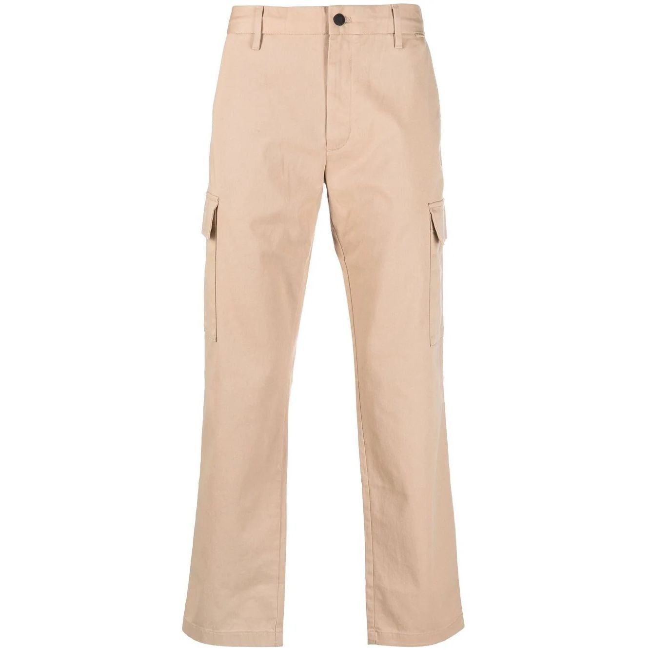 CALVIN KLEIN Sportinės kelnės vyrams, Kūno, Khaki straight fit cargo pant 1