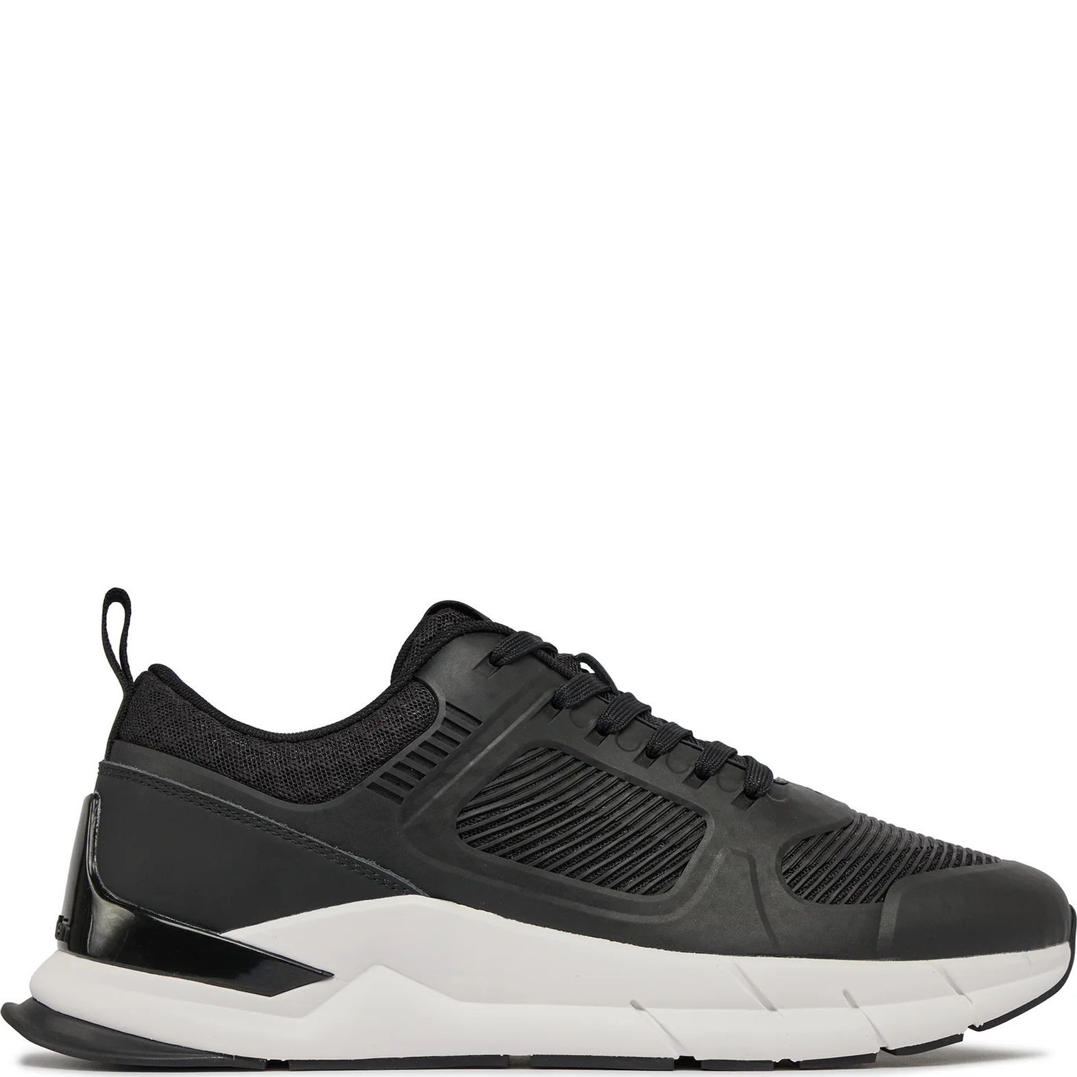 CALVIN KLEIN Laisvalaikio bateliai vyrams, Juoda, Low top lace up tech leisure 2