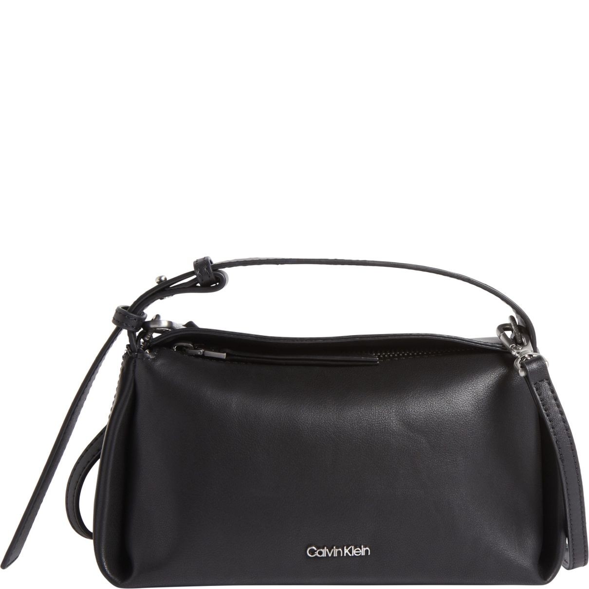 CALVIN KLEIN Rankinė per petį moterims, Juoda, Elevated soft mini bag 1