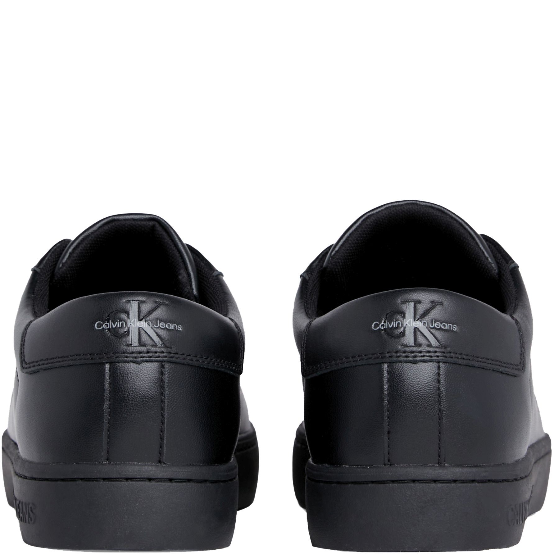 CALVIN KLEIN JEANS Sportiniai bateliai vyrams, Juoda, Classic cupsole low sport shoe 3