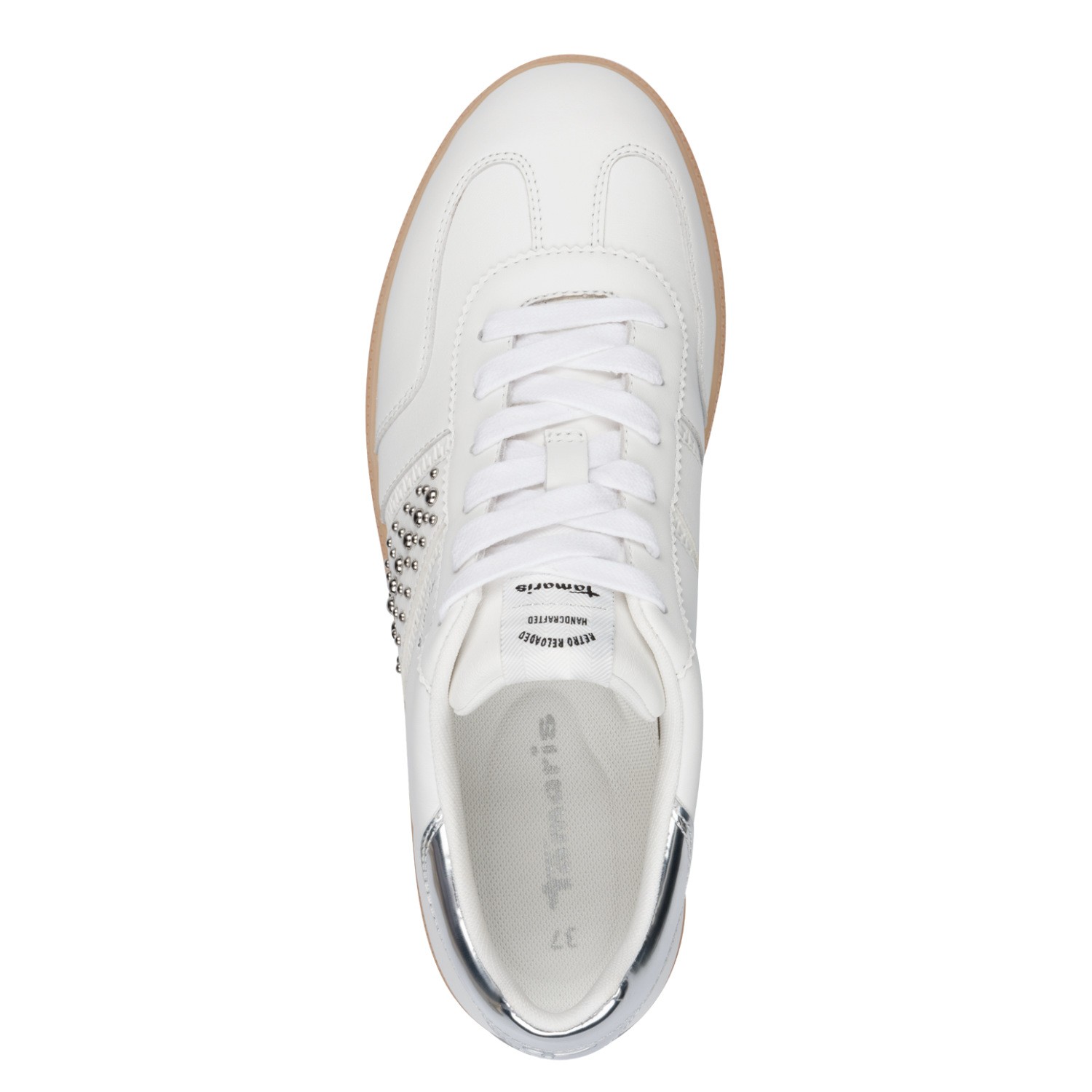 TAMARIS Laisvalaikio bateliai moterims, Balta, Leisure 5