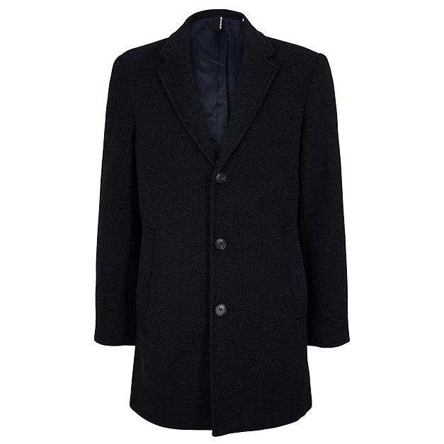 TOM TAILOR Paltas vyrams, Mėlyna, Paltas 1